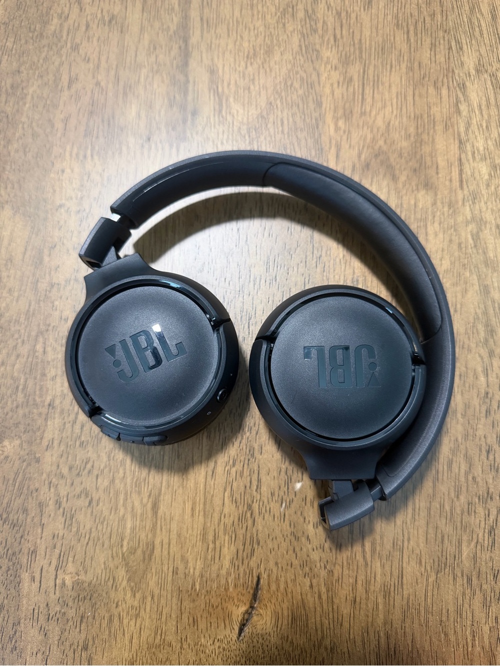 JBL Foldable On-Ear Headphones — Matte Black